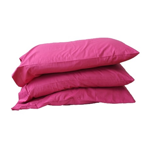 Bright Pink Pillowcases (Six Pack)